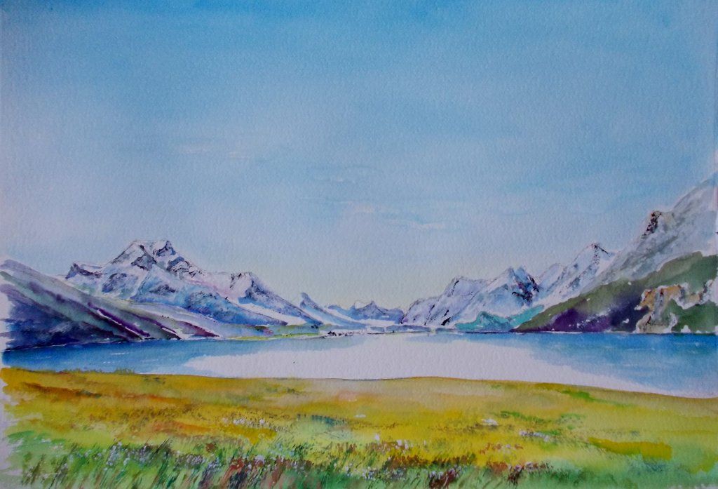 Engadiner Berg- und Landschaftsbilder von Gerold Schoch