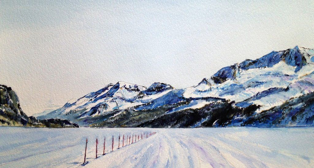 Engadiner Berg- und Landschaftsbilder von Gerold Schoch