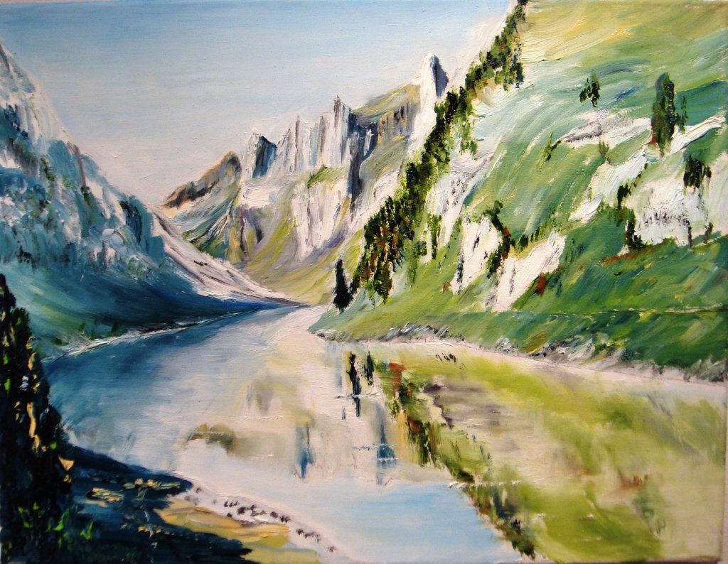 Engadiner Berg- und Landschaftsbilder von Gerold Schoch