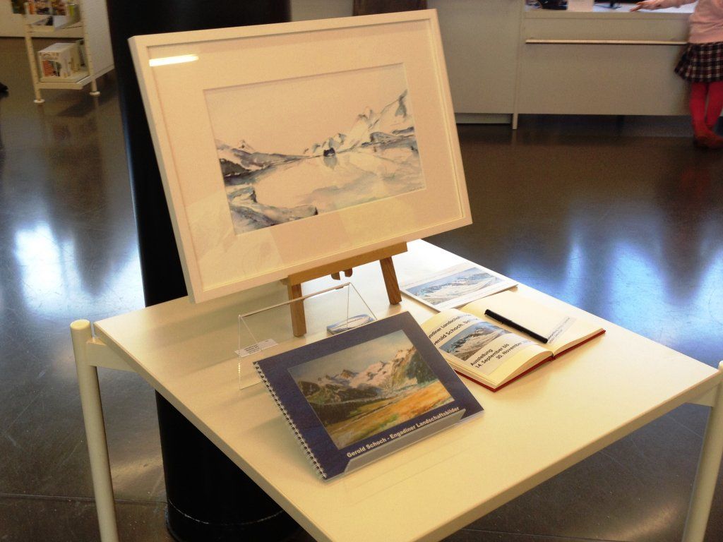 Engadiner Berg- und Landschaftsbilder von Gerold Schoch