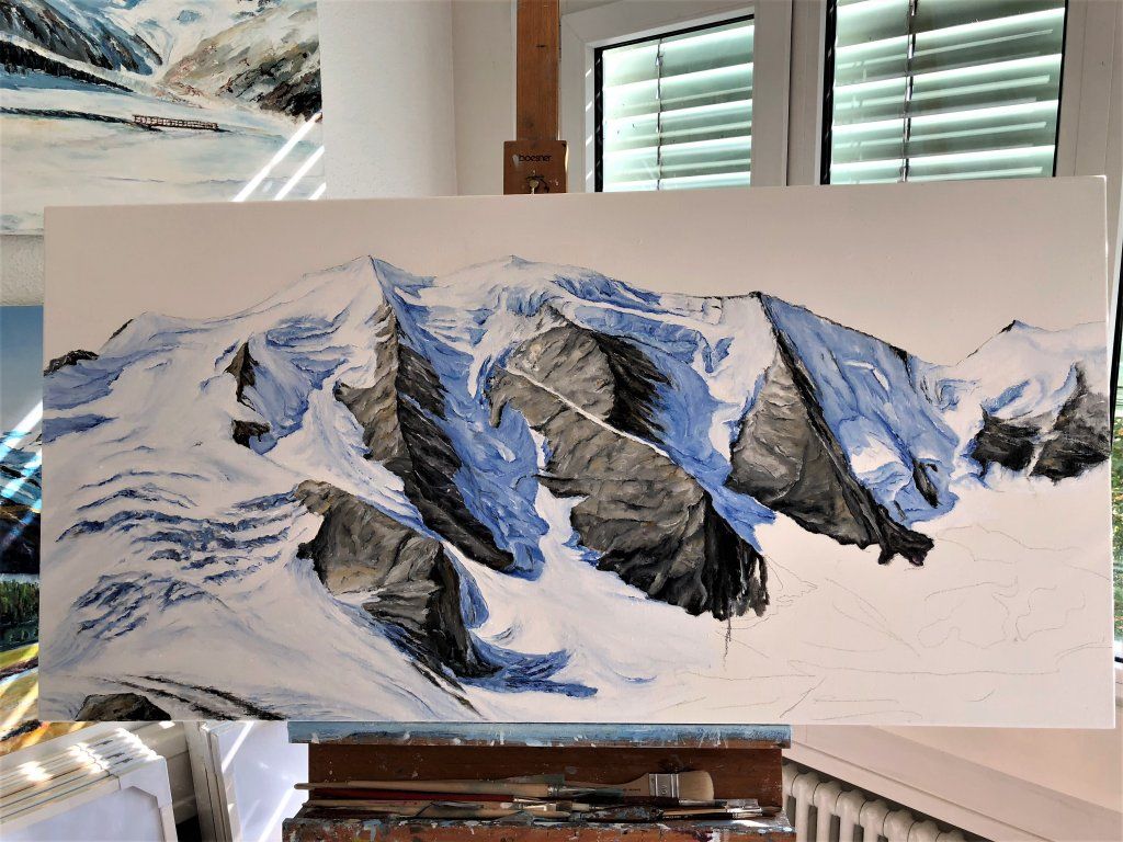 Engadiner Berg- und Landschaftsbilder von Gerold Schoch