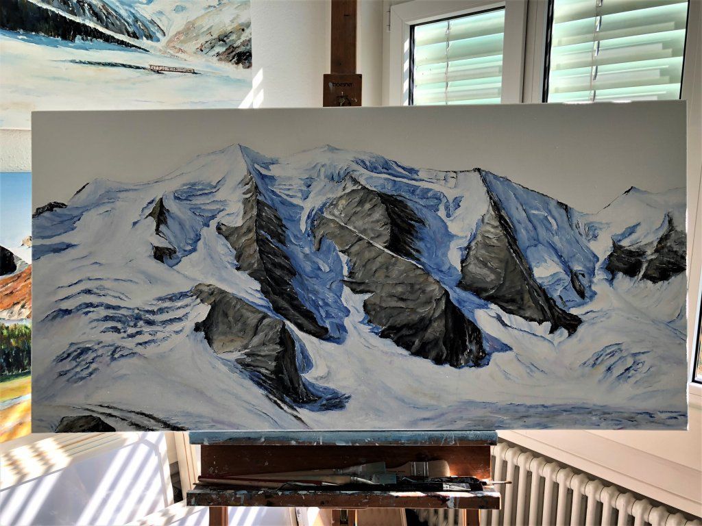 Engadiner Berg- und Landschaftsbilder von Gerold Schoch