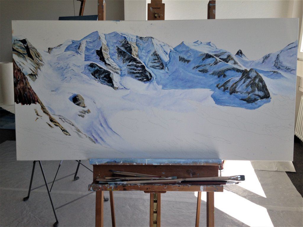 Engadiner Berg- und Landschaftsbilder von Gerold Schoch