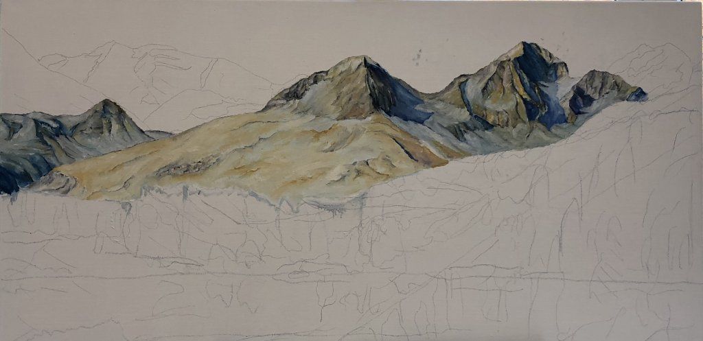 Engadiner Berg- und Landschaftsbilder von Gerold Schoch