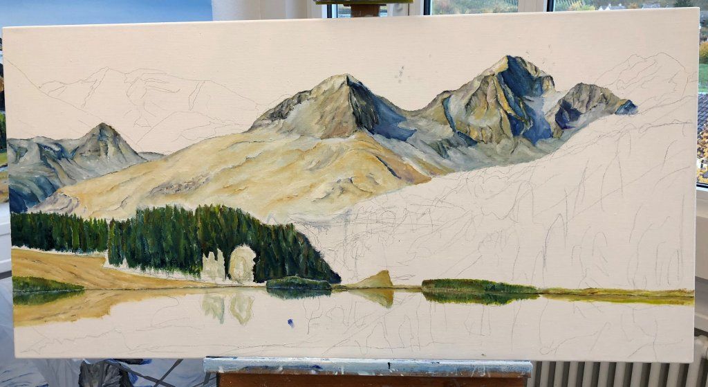 Engadiner Berg- und Landschaftsbilder von Gerold Schoch