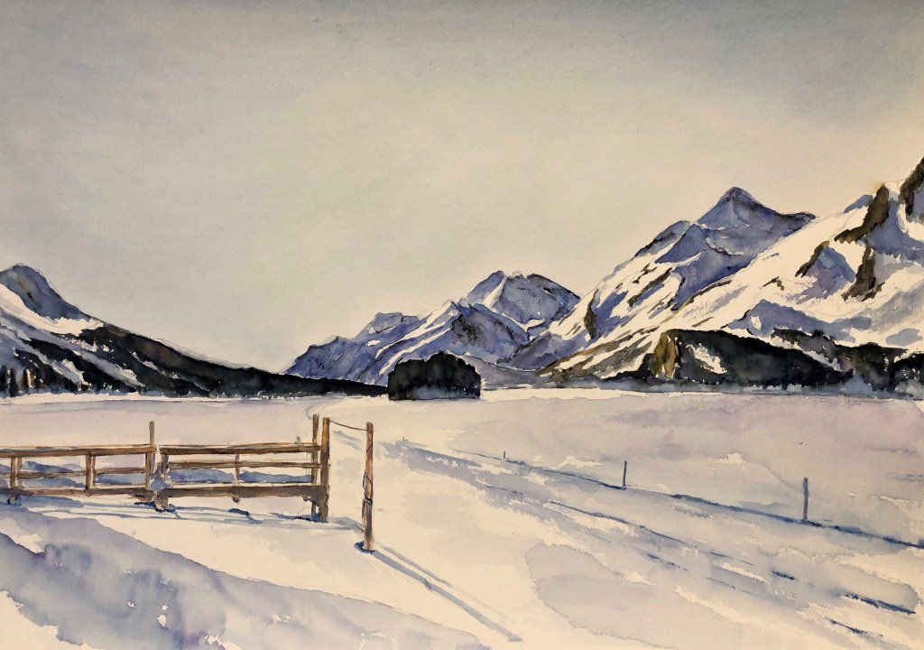 Engadiner Berg- und Landschaftsbilder von Gerold Schoch