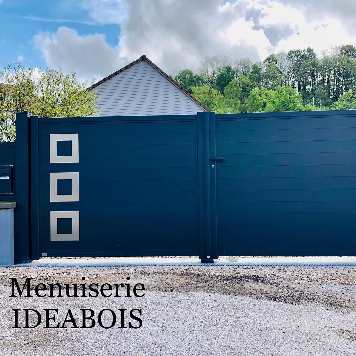 ideabois menuiserie pose portail besançon