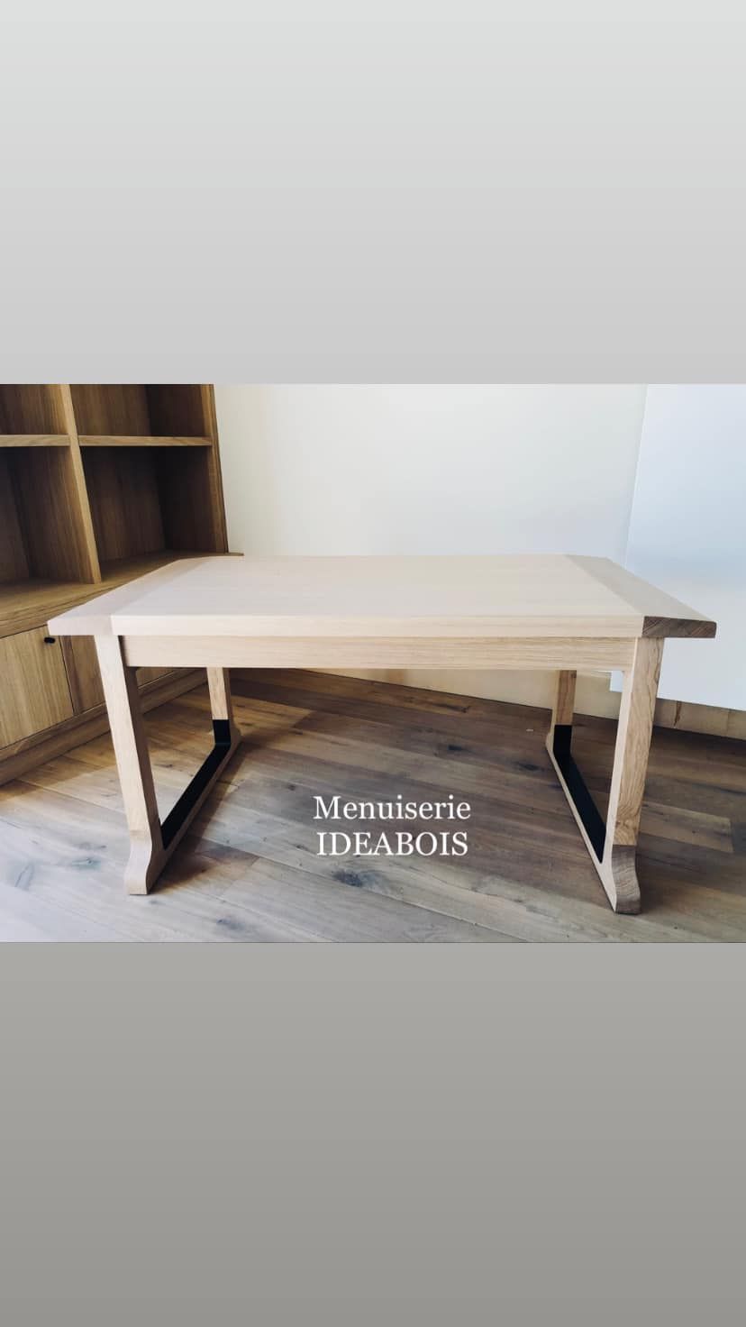 Fabrication d'une table en bois