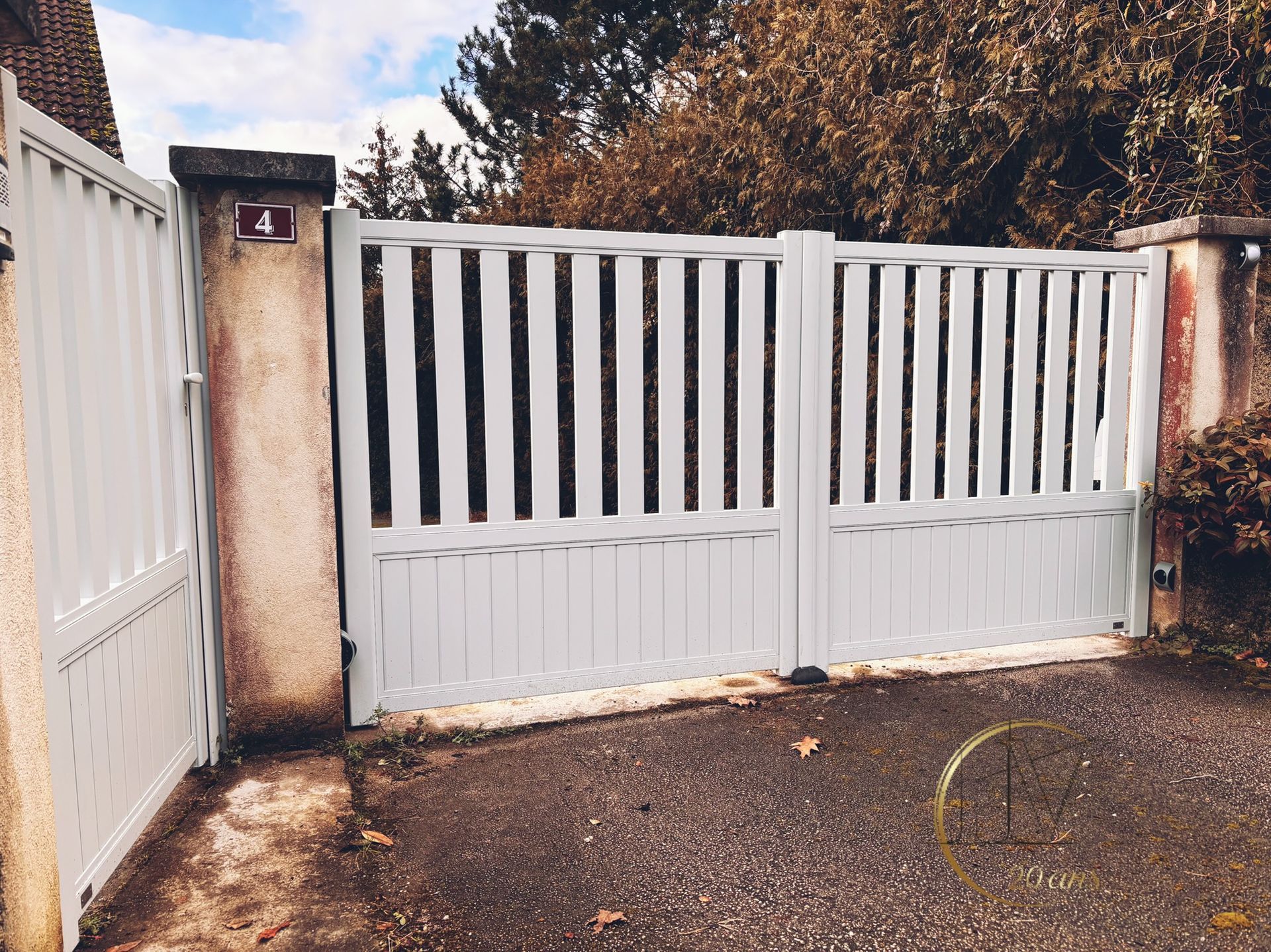 ideabois menuiserie pose portail besançon