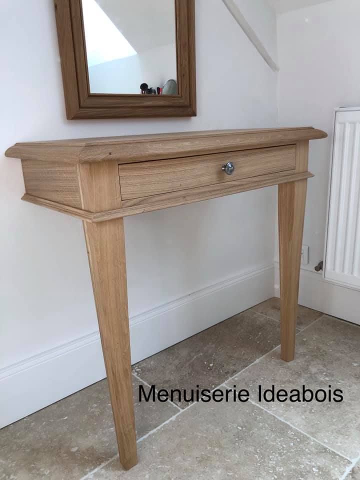 Console en bois