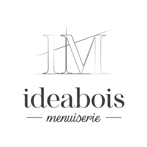 Logo rond Ideabois menuiserie