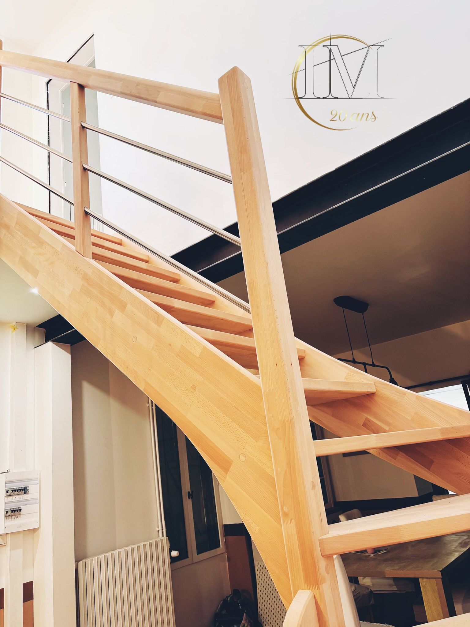 ideabois menuiserie fabrication d’escalier en bois Besançon