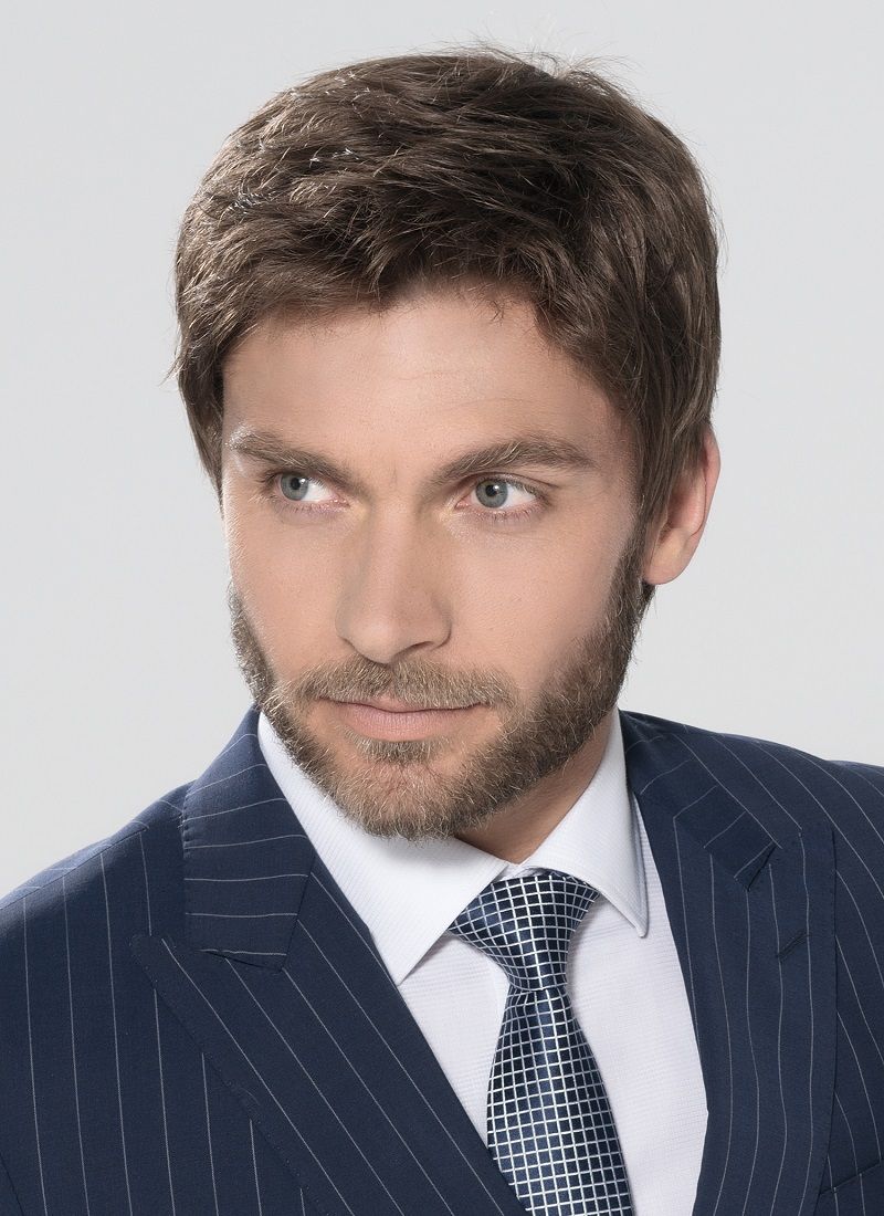 Toupet für den Mann in braun