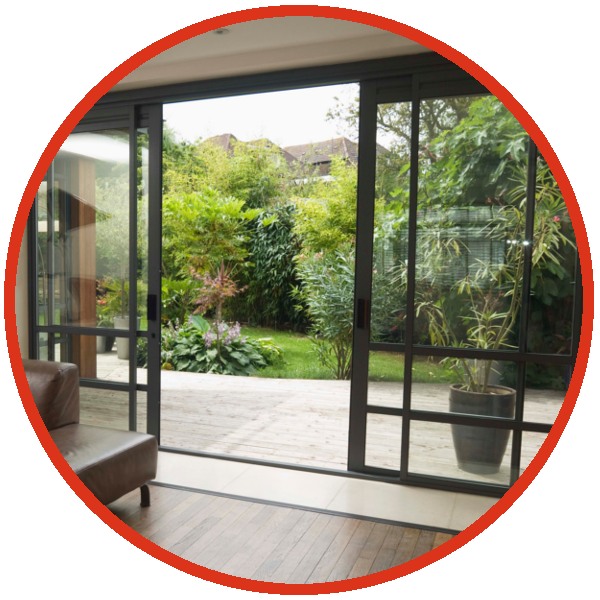 Porte-fenêtre aluminium