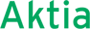 Aktia logo in green text