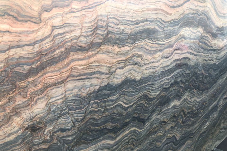 Schichten eines Steins