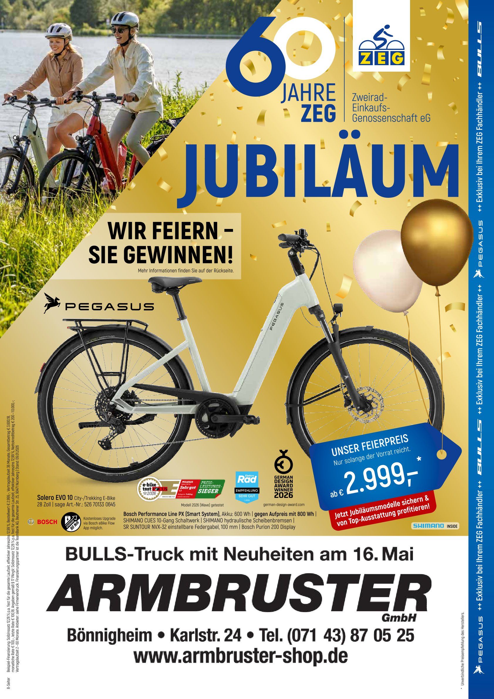 Jubiläumsprospekt ZEG | Armbruster
