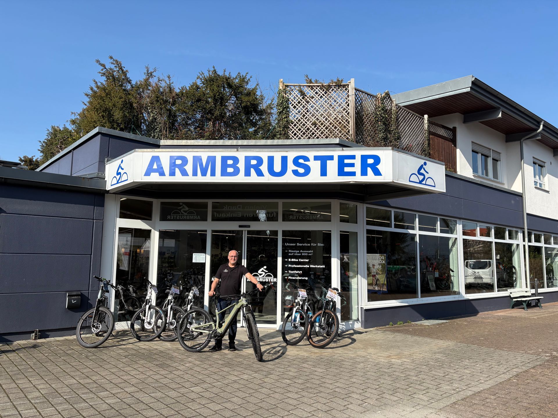 Armbruster Laden Eingang