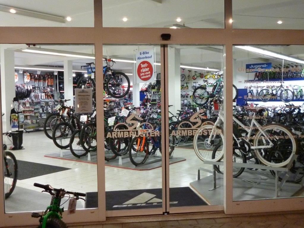 Armbruster Laden Eingang