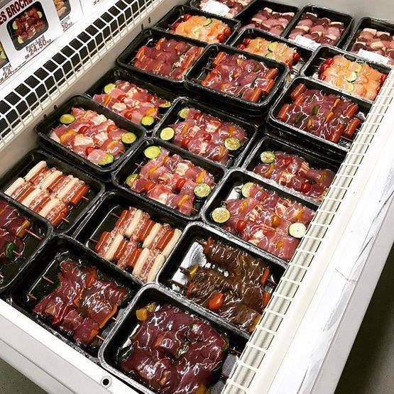 Brochettes de viande Carnadis Sàrl