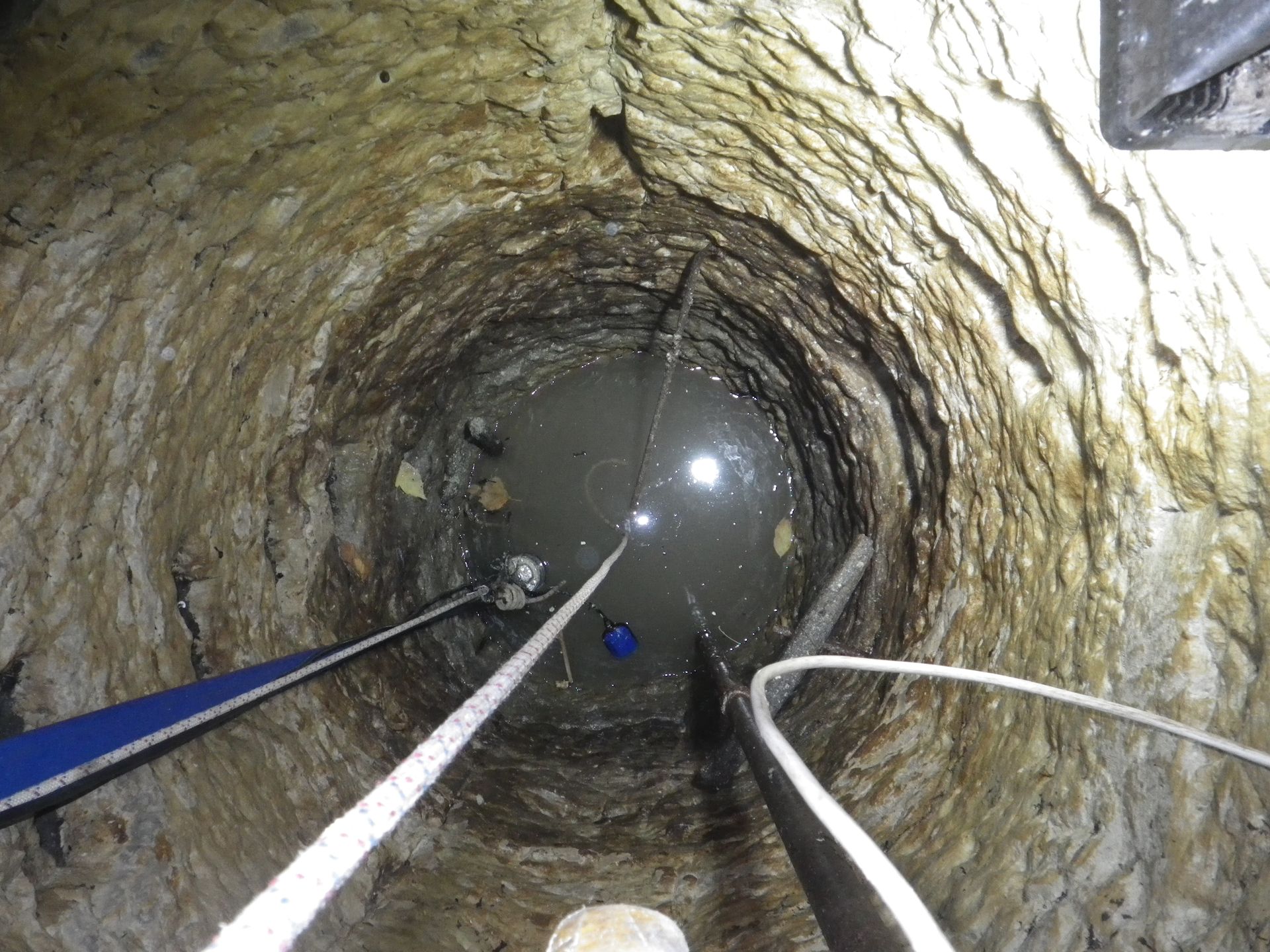 Nettoyage d'un puits