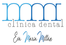 El logo de la clínica dental fue maria millan