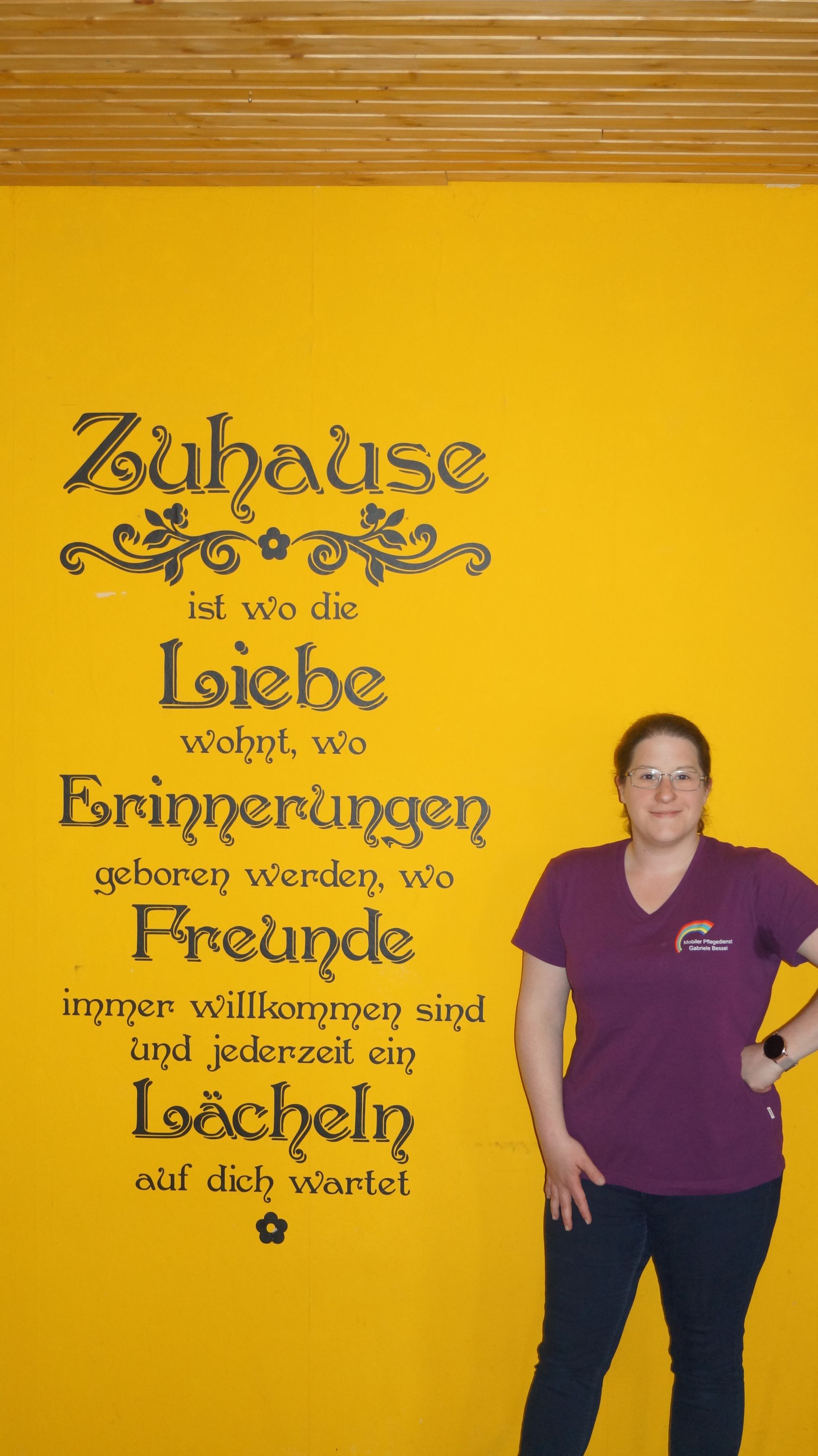 Mitarbeiterin Pflegedienst Bessel