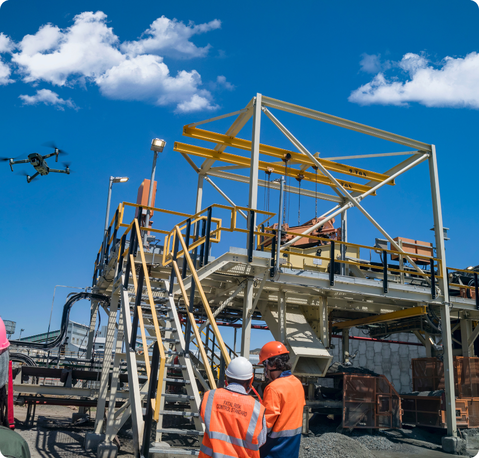 Un salon avec un canapé et une brouette en arrière-plan.