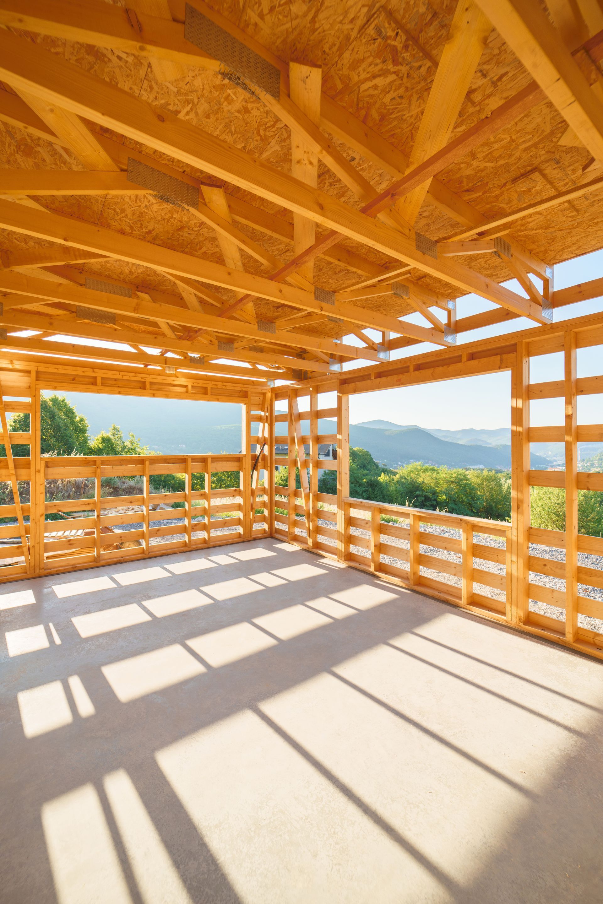 Une maison posture bois