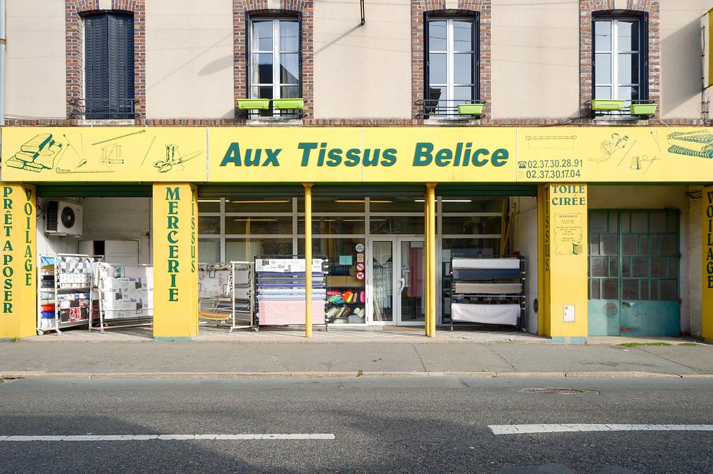 Galerie photos du magasin de tissus, Aux Tissus Belice à Chartres