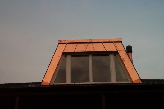 Lukarnenverkleidungen mit Flachdach - Zimmermann Spenglertechnik