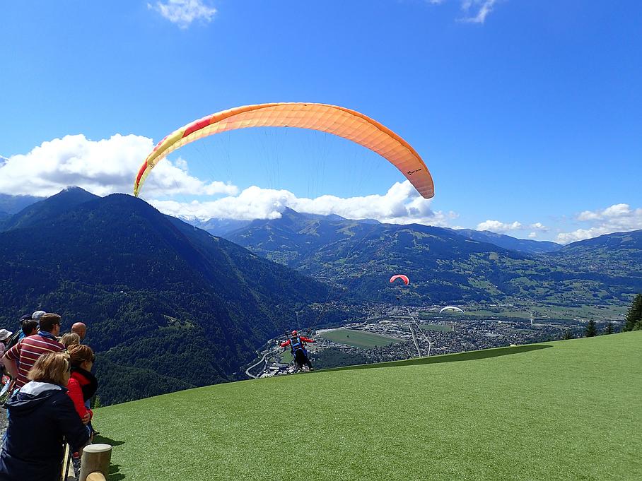 Parapente à Passy -Plaine-Joux