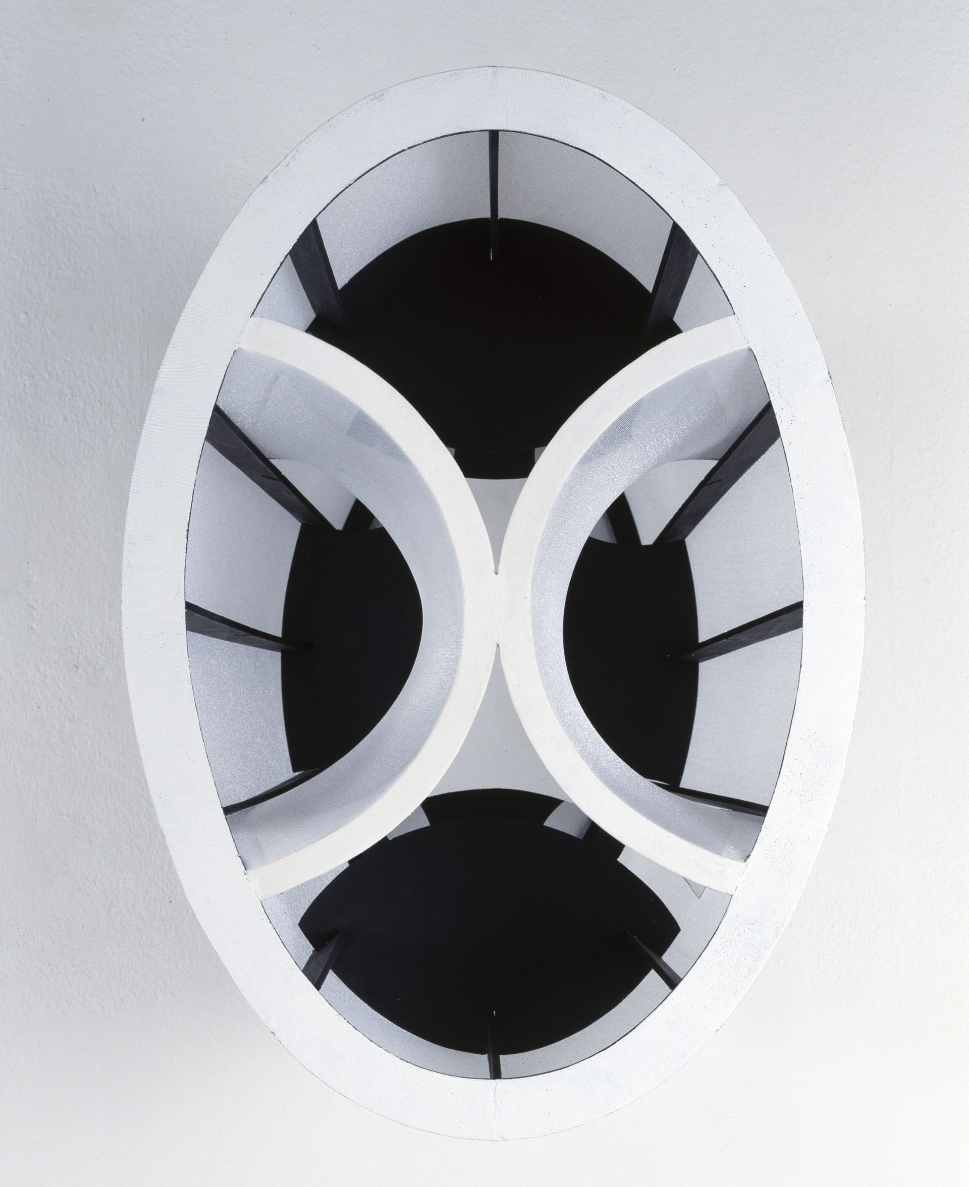 Wandobjekt Sperrholz, Pigment, Elastomer