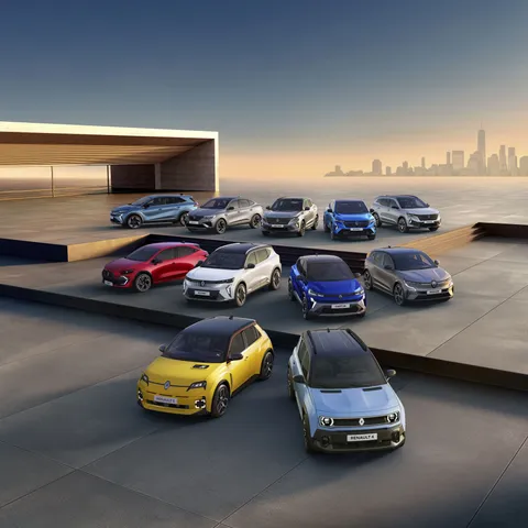 Des voitures Renault.