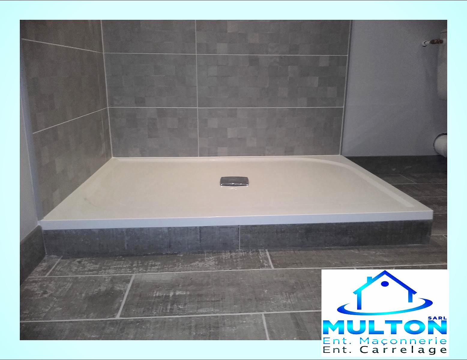 Réalisation d'une douche