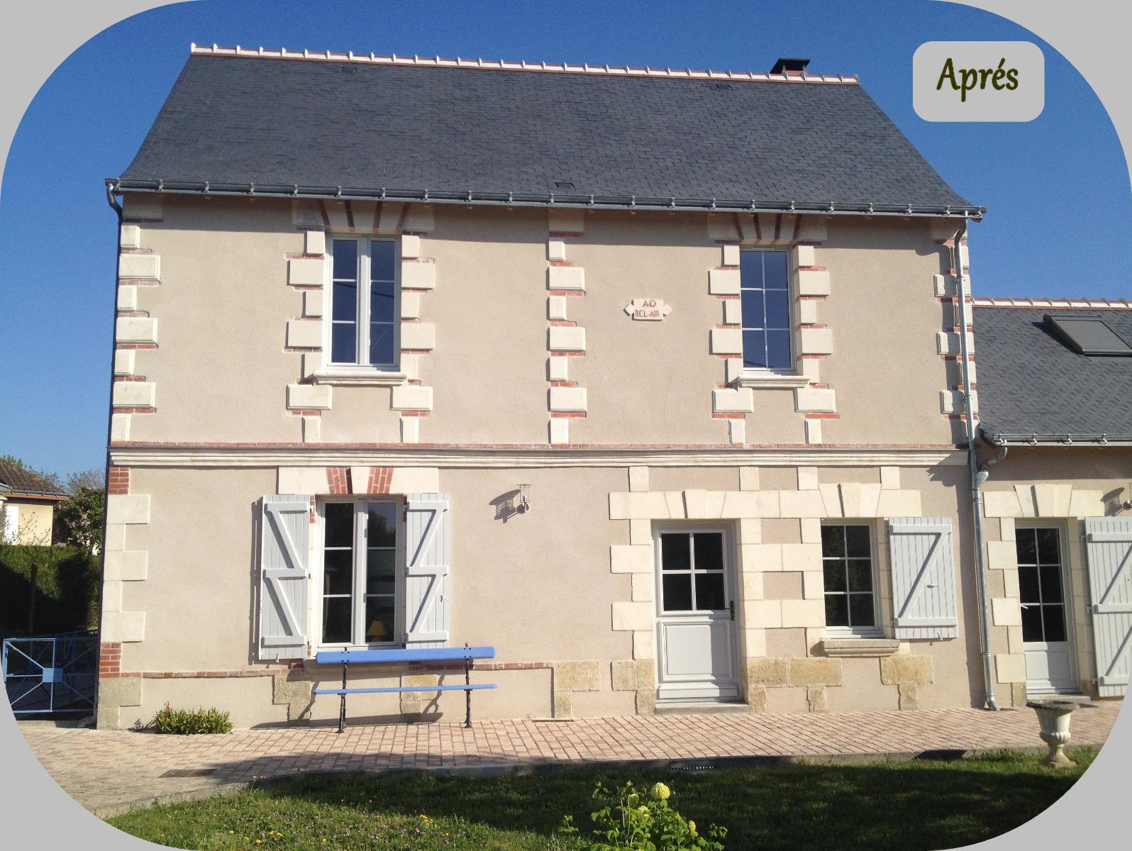 Rénovation de Facade en pierre après