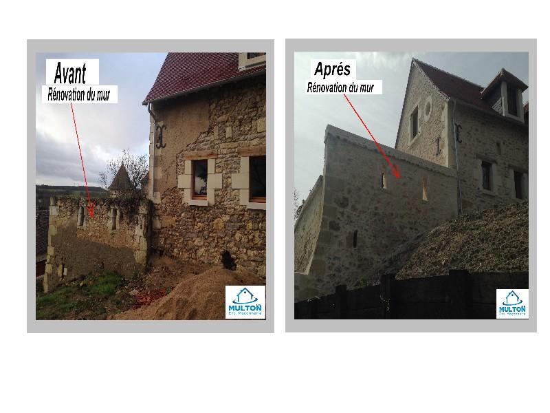 Rénovation de mur