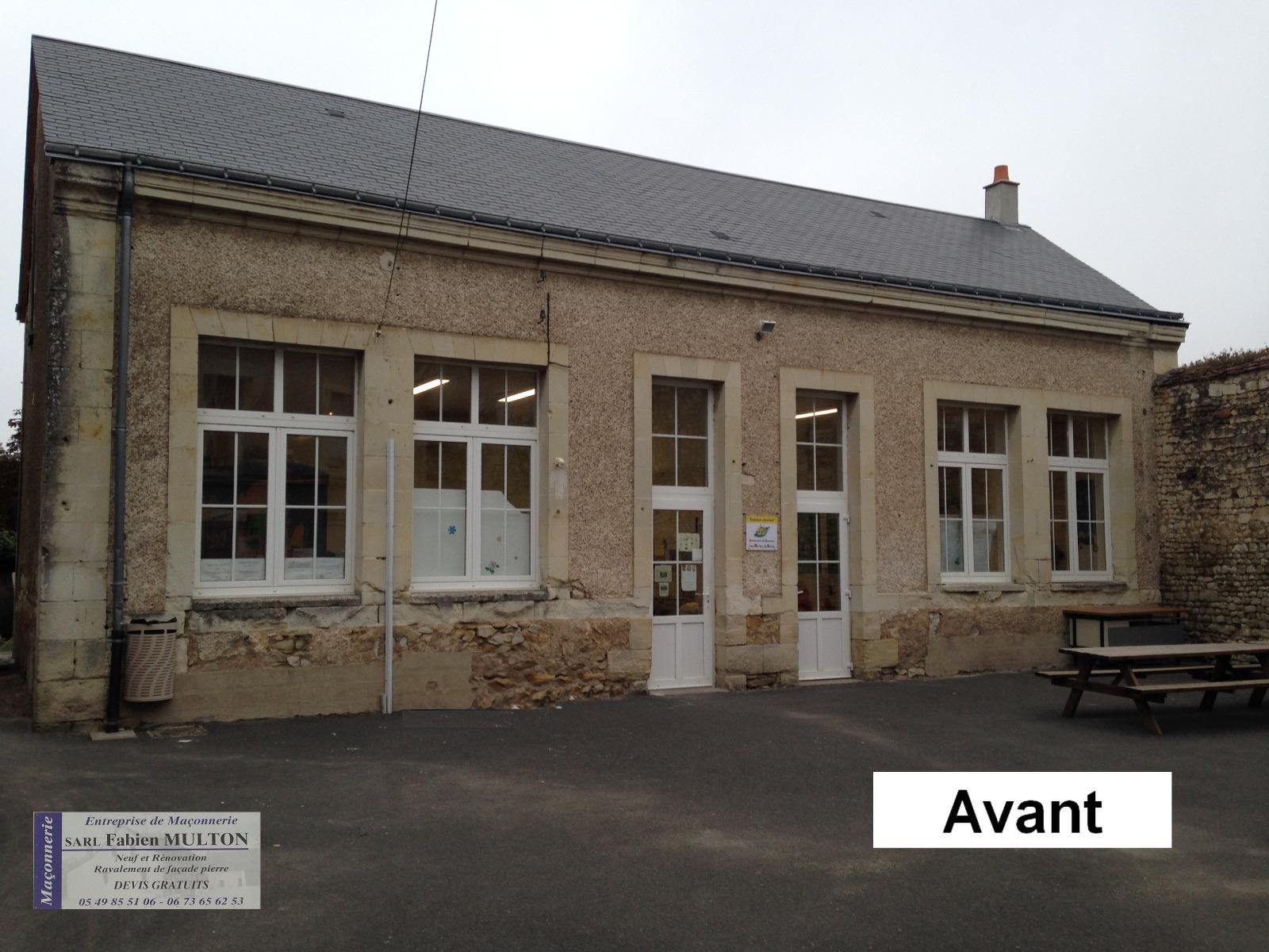 Rénovation de Façade en pierre dans la Vienne