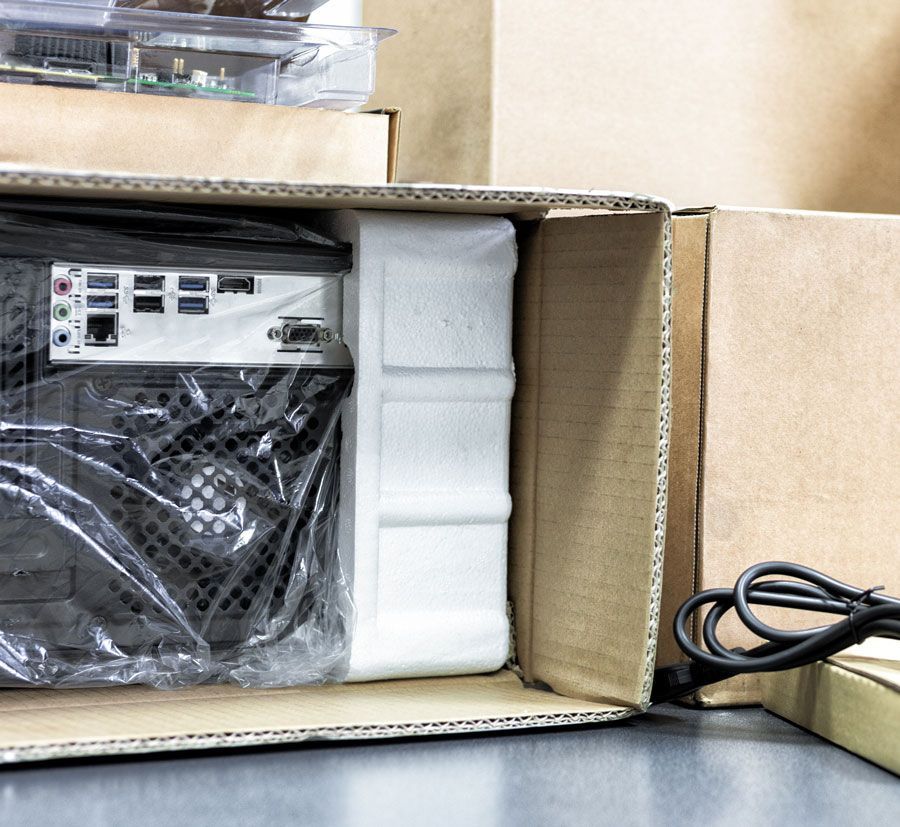 Ordinateur empaquetté