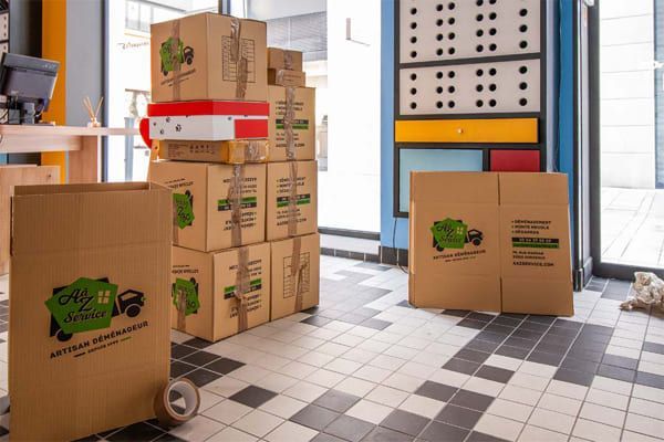 Boxes de stockage d'A à Z service