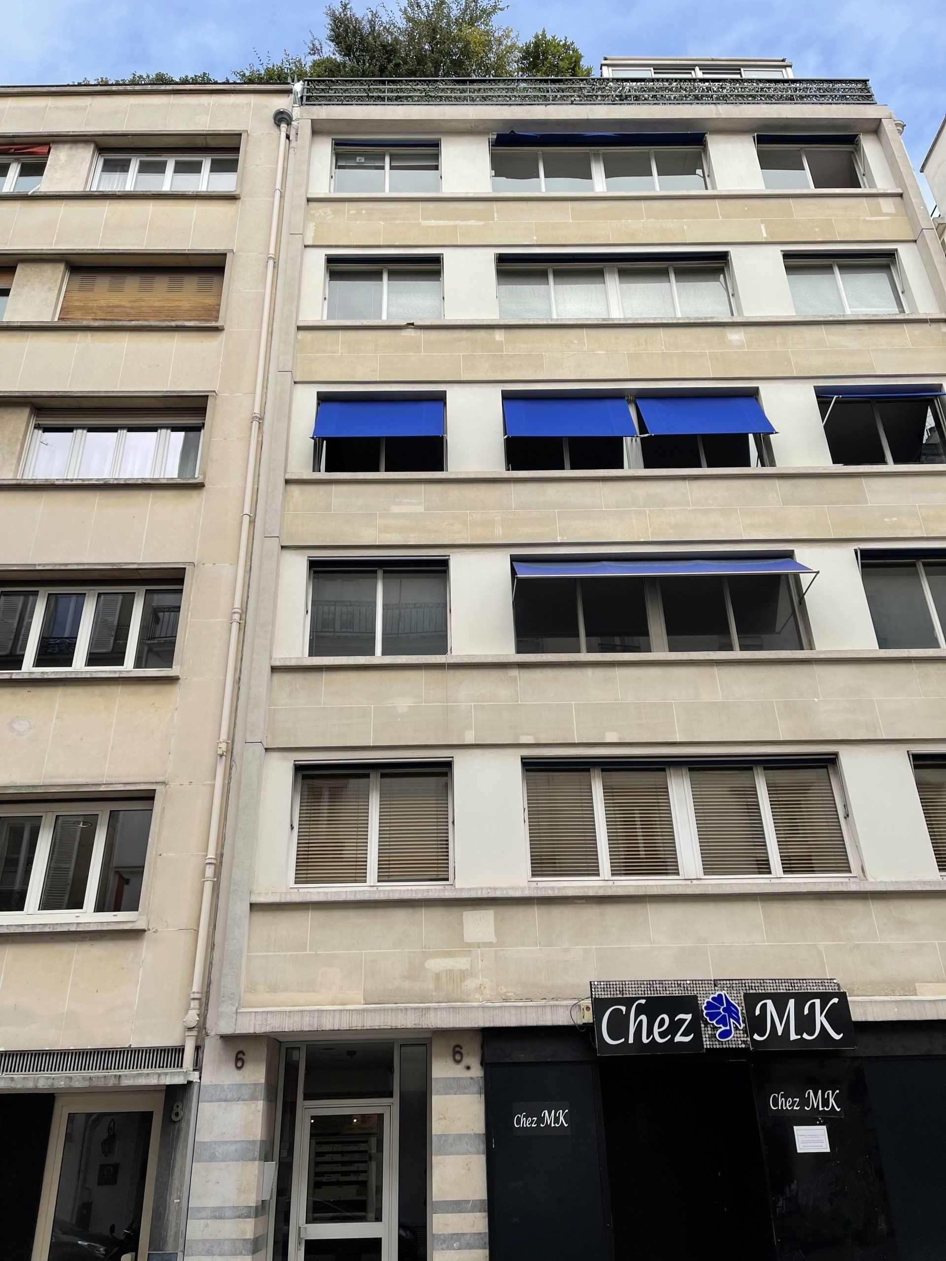 Devanture de l'immeuble - notre cabinet