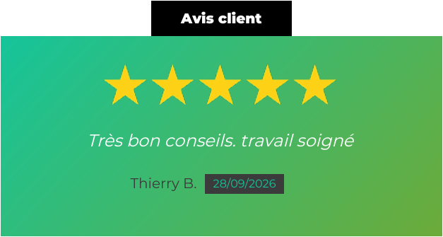 Avis du client Thierry B.