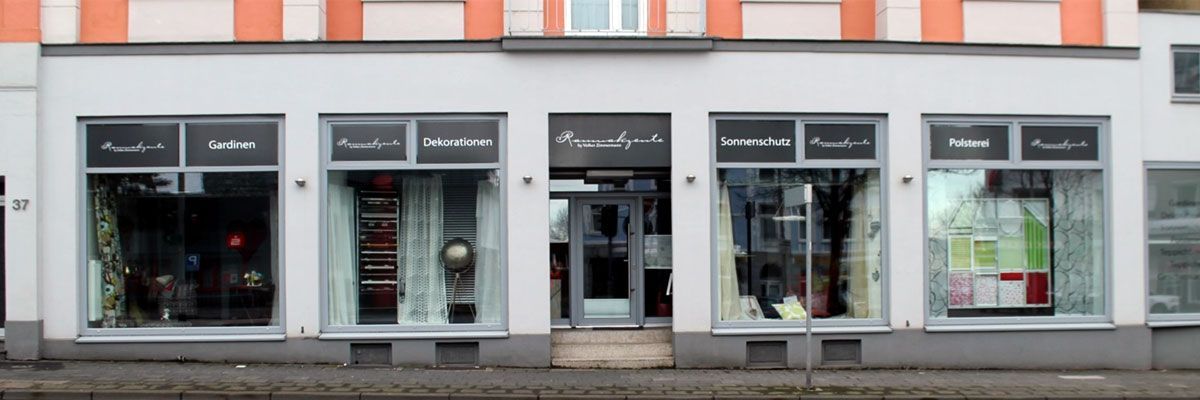 Kontakt Raumakzente Zimmermann Remscheid - Gardinen Dekorationen Sichtschutz Sonnenschutz Teppiche Wohnaccessoires Stoffe Bezüge Solingen Wuppertal Wermelskirchen Burscheid