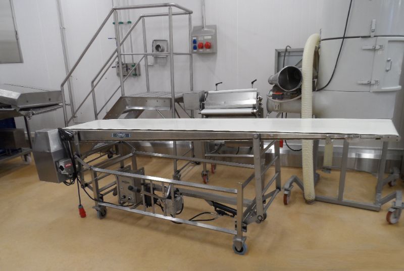  Elintarviketeollisuuden kuljetinhihnaston osia