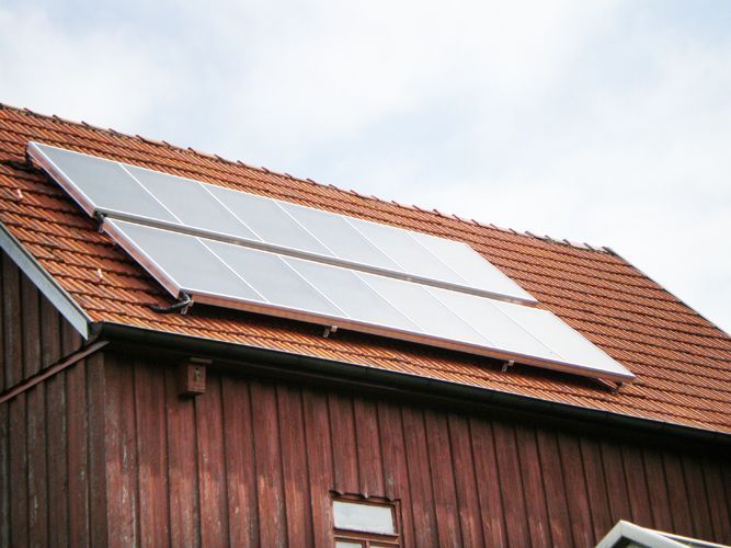 Stanjura Haustechnik Solaranlage Dach
