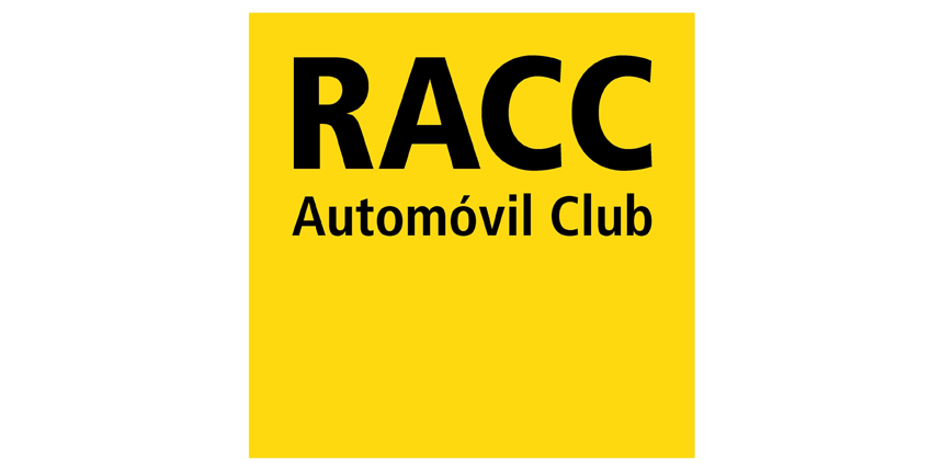 Un cartel amarillo con la palabra racc en él.