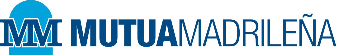 Un logo azul y blanco para la MM Mutua Madrileña