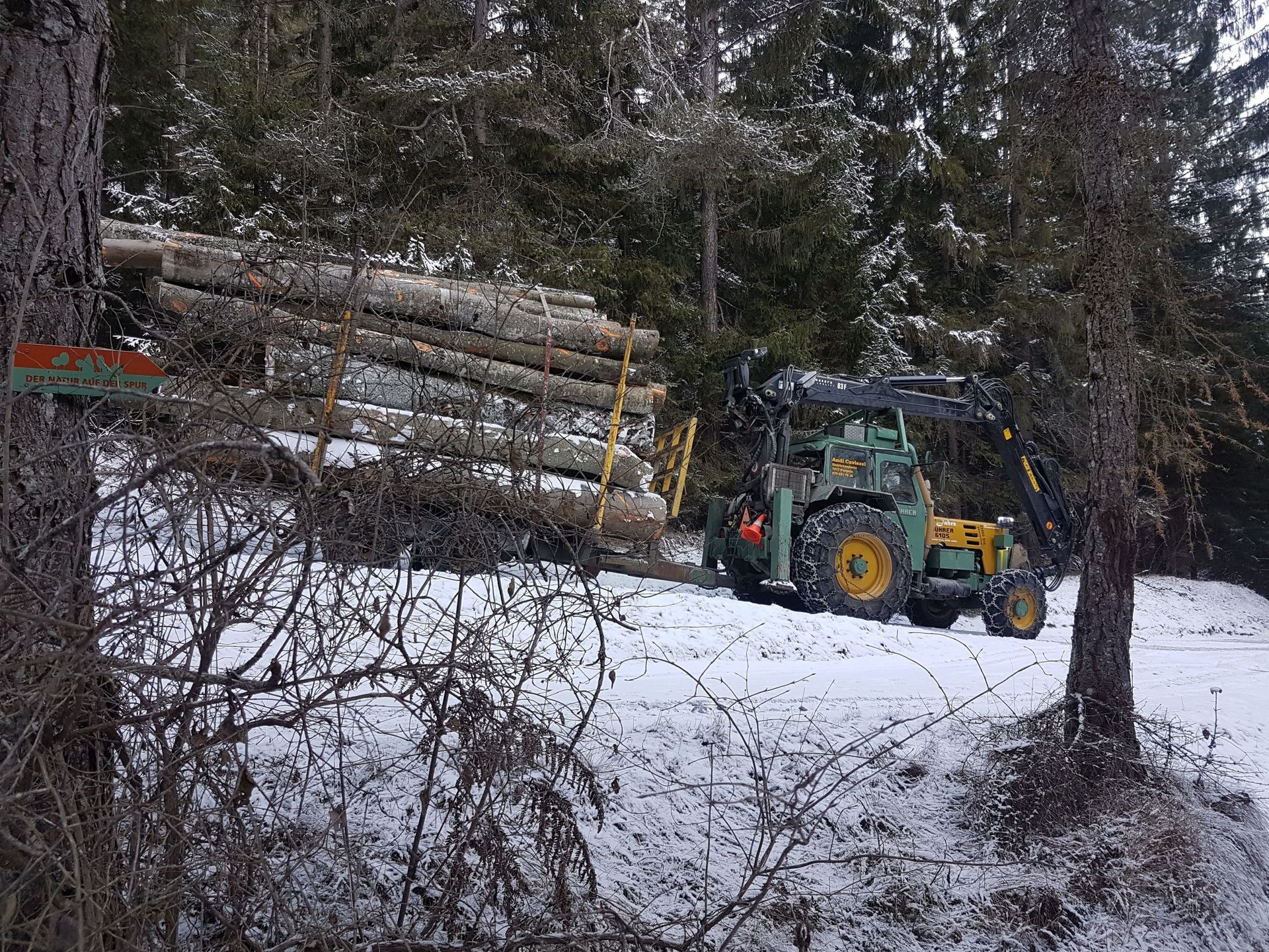 Andi Caviezel Holztransporte