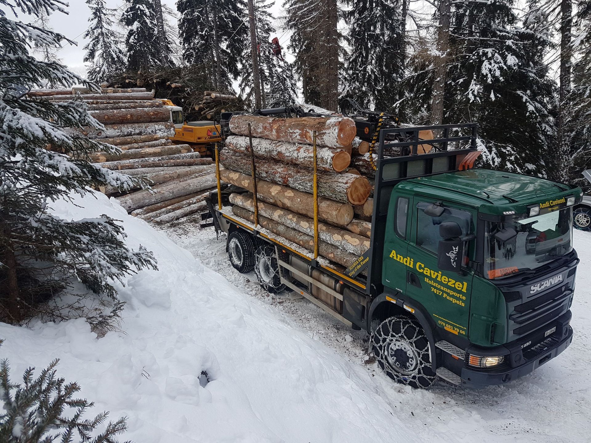 Andi Caviezel Holztransporte