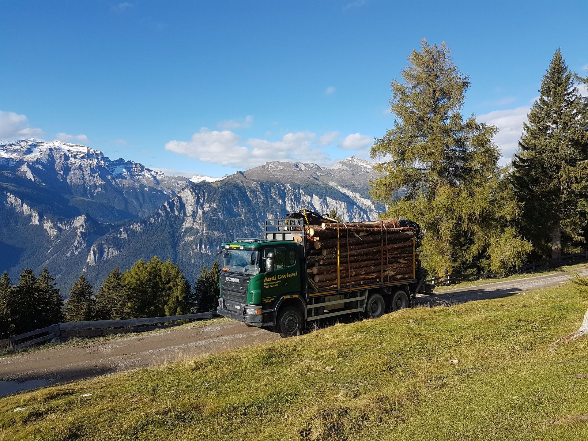 Andi Caviezel Holztransporte